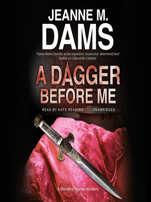 Title details for A Dagger Before Me by Jeanne M. Dams - Available